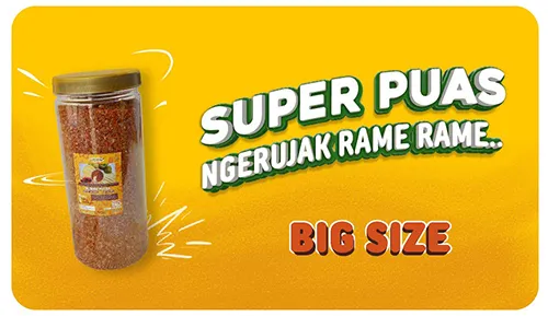 Bumbu Rujak Bangkok kemasan jumbo 800gr