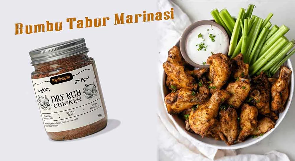 Bumbu Tabur Marinasi Dry Rub Raja Rempah